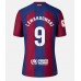 Barcelona Robert Lewandowski #9 Hjemmedrakt 2023-24 Korte ermer